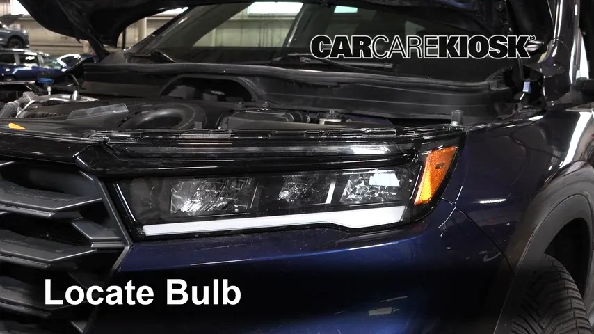 2023 Honda Pilot Sport 3.5L V6 Lights Headlight (replace bulb)